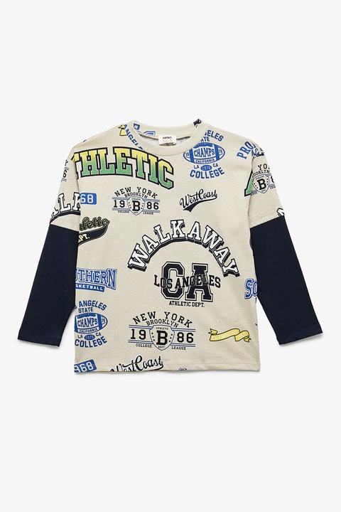 KOTON, Bluza de bumbac cu model grafic