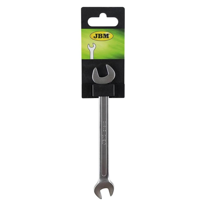 Cheie fixa JBM 10590, dimensiuni 8 x 9 mm, fabricata din otel pentru scule