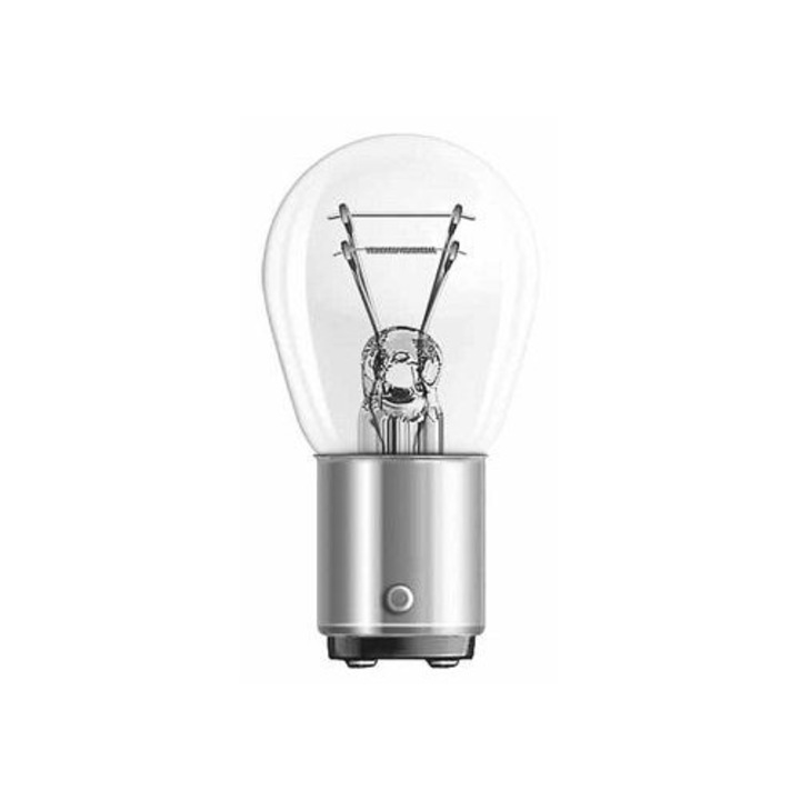 Becuri auto OSRAM 7225 P21/4W 12V BAZ15d, luminozitate optimă, halogen