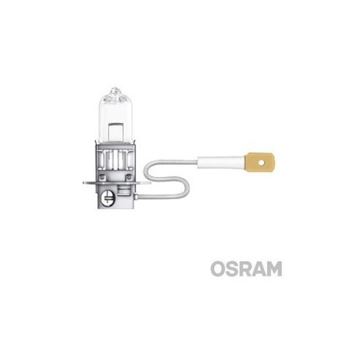 Bec far faza lunga OSRAM H3 55W 12V, original, blister, 1 bucata (Cod: 64151-01B)