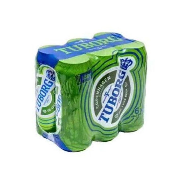 TUBORG Bere Blonda Doza SGR 6 x 0, 5 L