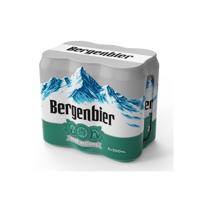 BERGENBIER Bere Fara Alcool Doza SGR 6 x 0, 50 L