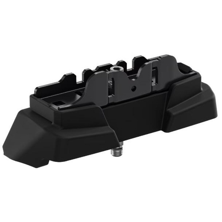 Set 4 suporturi prindere bare transversale THULE 187142, pentru vehicule cu puncte fixe integrate, profil in T, compatibil cu Nissan X-TRAIL T32, 2014-2021