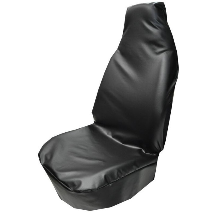 Калъф за автомобилна седалка CARPASSION 10031CP, екокожа, за многократна употреба, черен