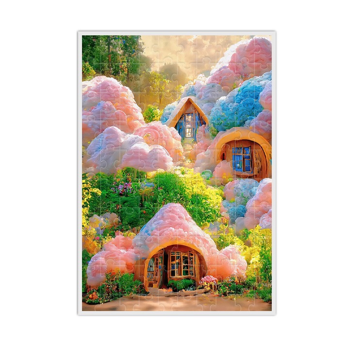 Пъзел DIAIWAI, 300 части, приказки за хобит, многоцветен, 38x26см