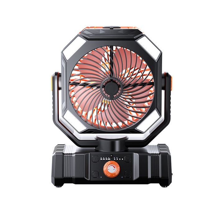 Ventilátor, 3 fokozatú LED világítás, fokozatmentes sebességszabályozás, USB, automatikus oszcilláció, párásítás, 4 fokozatú időzítő, távirányító, éjszakai fény