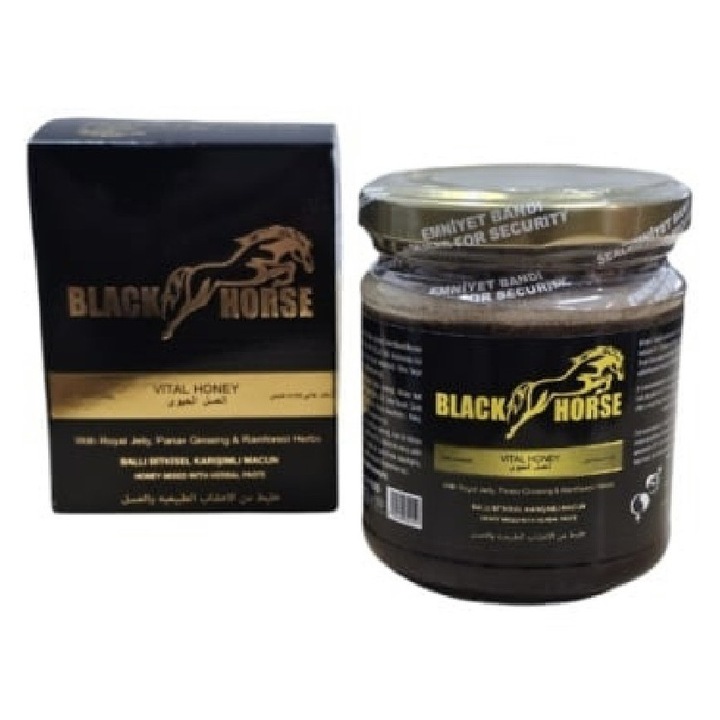 Magiun afrodisiac Black Horse Premium 240g