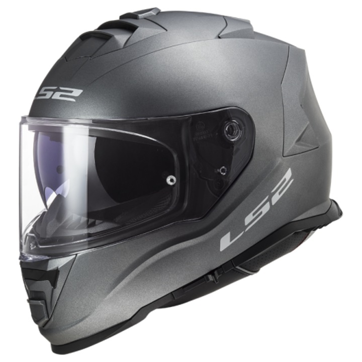 Casca moto LS2 FF800 STORM II SOLID MATT TITANIUM-06 marime XXL