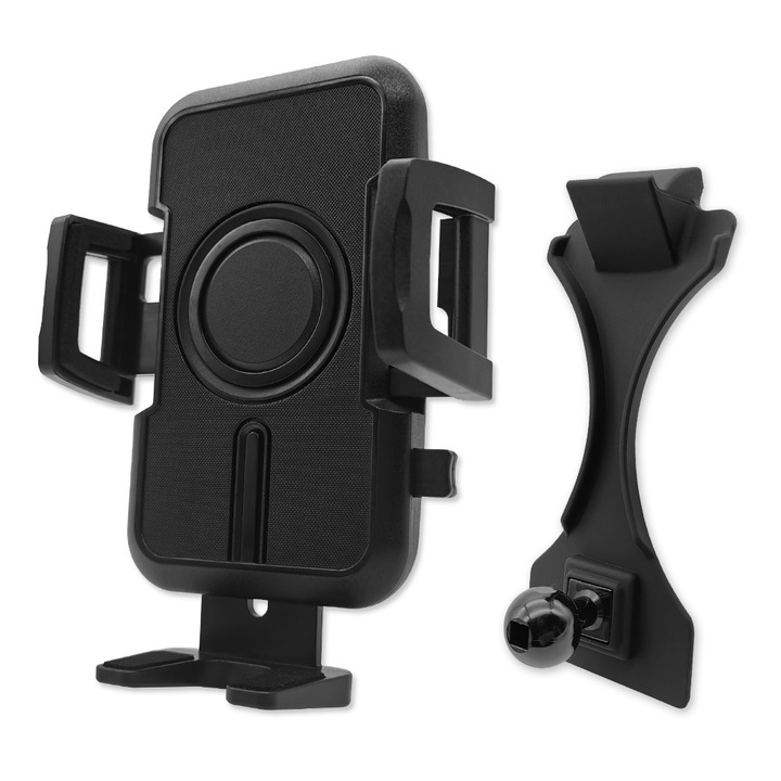 Стойка за телефон за кола, JOCUNDLY, 2019-2021 Mercedes Benz C-Class и 2020-2022 Mercedes Benz GLC-Class, Специфичен аксесоар за, Съвместима с телефон от 4-7,2 инча, Регулиране на 360 градуса, Черен