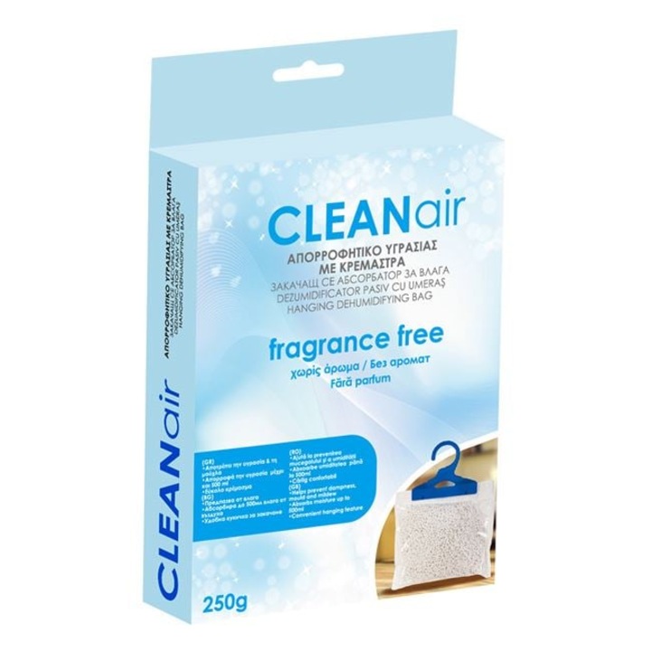 Пасивен влагоабсорбатор Zanox® с окачване без мирис 250 г