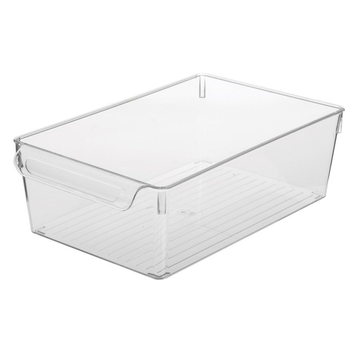 Cutie organizator pentru frigider, plastic transparent, 20x32, 5x10cm