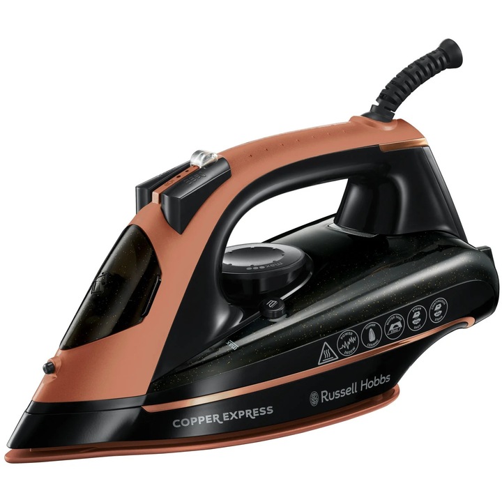 Fier de calcat Russell Hobbs 23975-56 315 ml 2600W Negru Cupru
