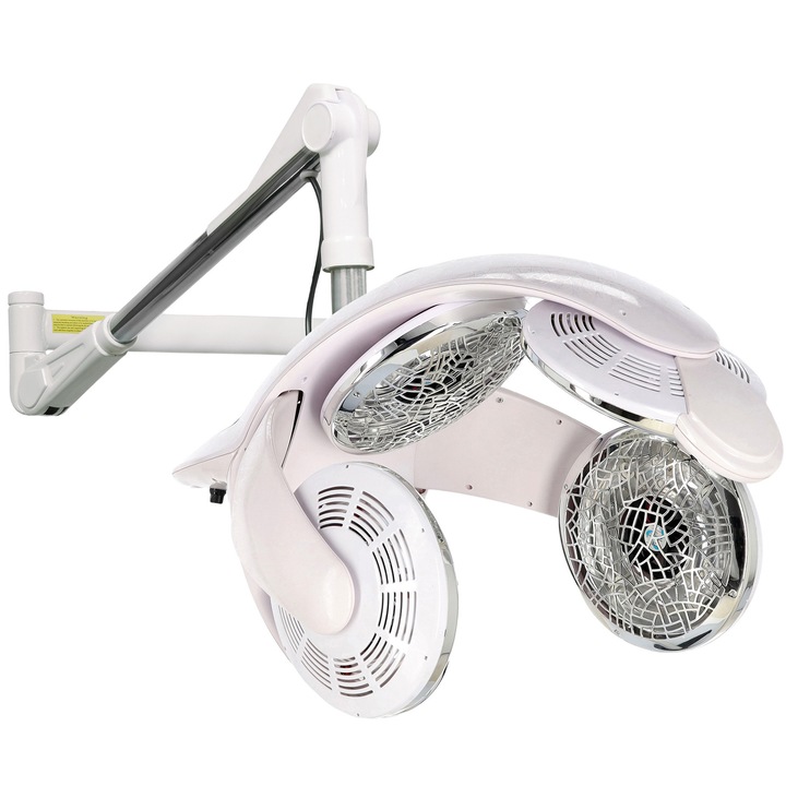 Uscător de păr Calissimo Tessa, infrazon aer condiționat suspendat, 1500W, 220V-240V, alb, 60x24cm
