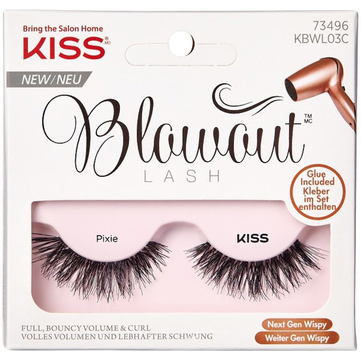 KISS BLOWOUT Lash Pixie műszempilla, 1 pár
