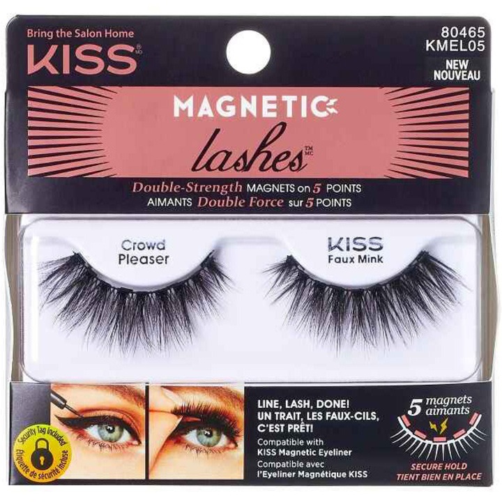 KISS Magnetic Eyeliner Lash műszempilla, 1 pár