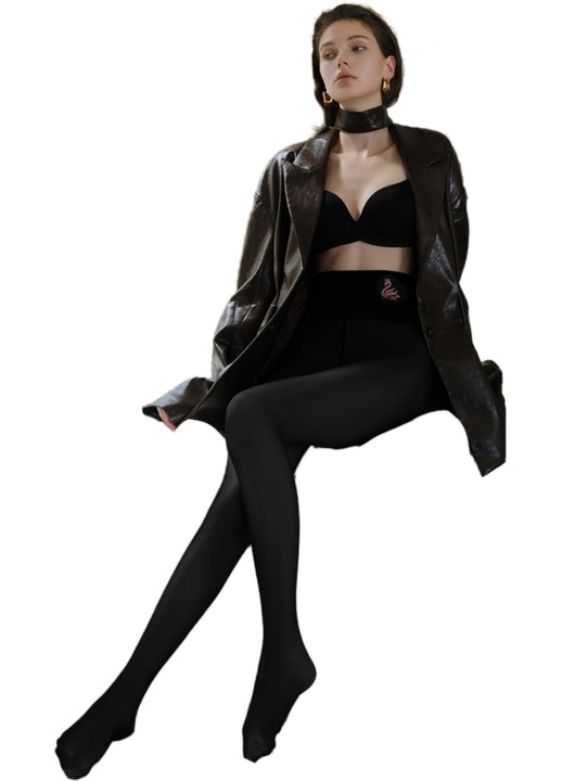 Colanti usori, de inalta calitate, cu elasticitate ridicata, retentie de caldura si un design la moda. Disponibili in culoarea neagra si marime universala.100g