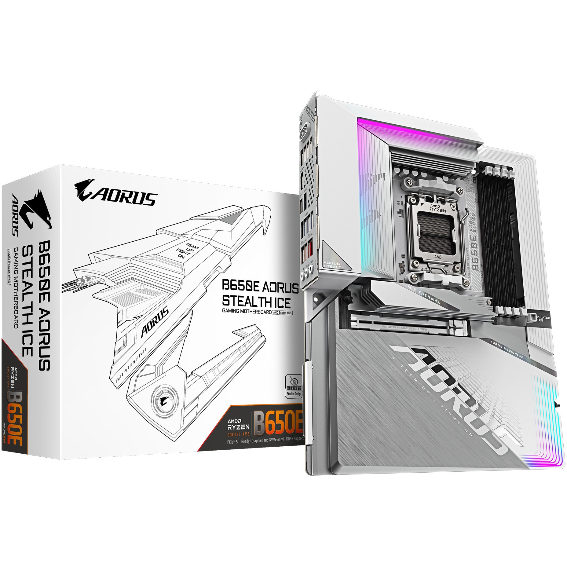 Gigabyte B650E A STEALTH ICE