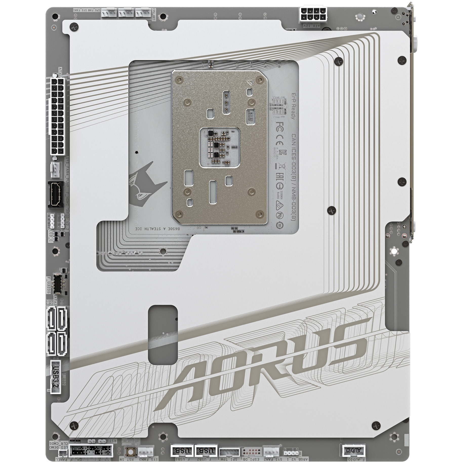 Placa de baza GIGABYTE B650E AORUS STEALTH ICE, AM5, DDR5, Wi-Fi