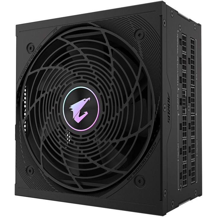 Sursa PC GIGABYTE GP-AE850PM PG5, 850W, 80+ Platinum, Full Modulara, ATX, Negru