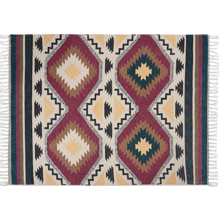 Takaró Nagaon Pamut 130 x 180 cm Színes