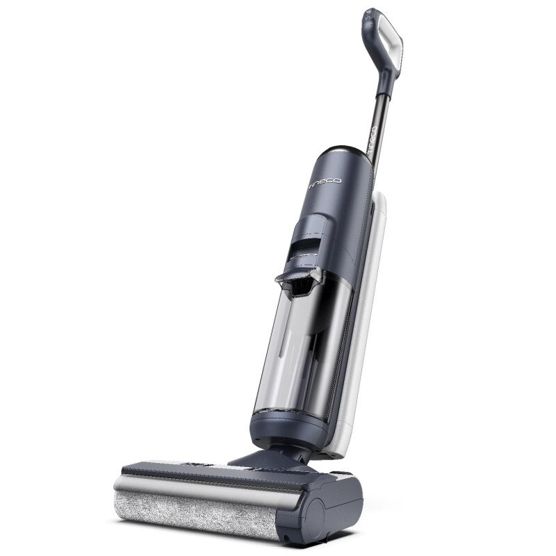 Aspirator vertical Tineco Floor One S5 Extreme, 220W, Curatare uscata/umeda, Wi-Fi, Autonomie 35 min, 90 m², Wi-Fi, Afisaj, Negru