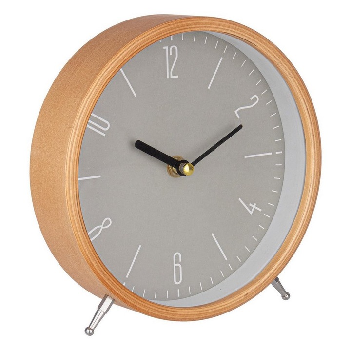 Falióra bézs fehér natúr Clancy Ø18, 5x4, 5 cm