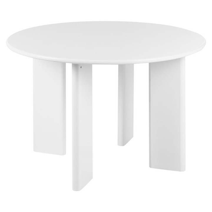 Masa de dining Cosmo Alb 120 cm 120 cm