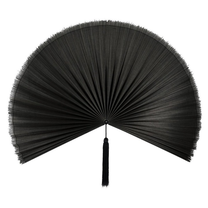 Evantai decorativ bambus negru Nanka 60x123x4h