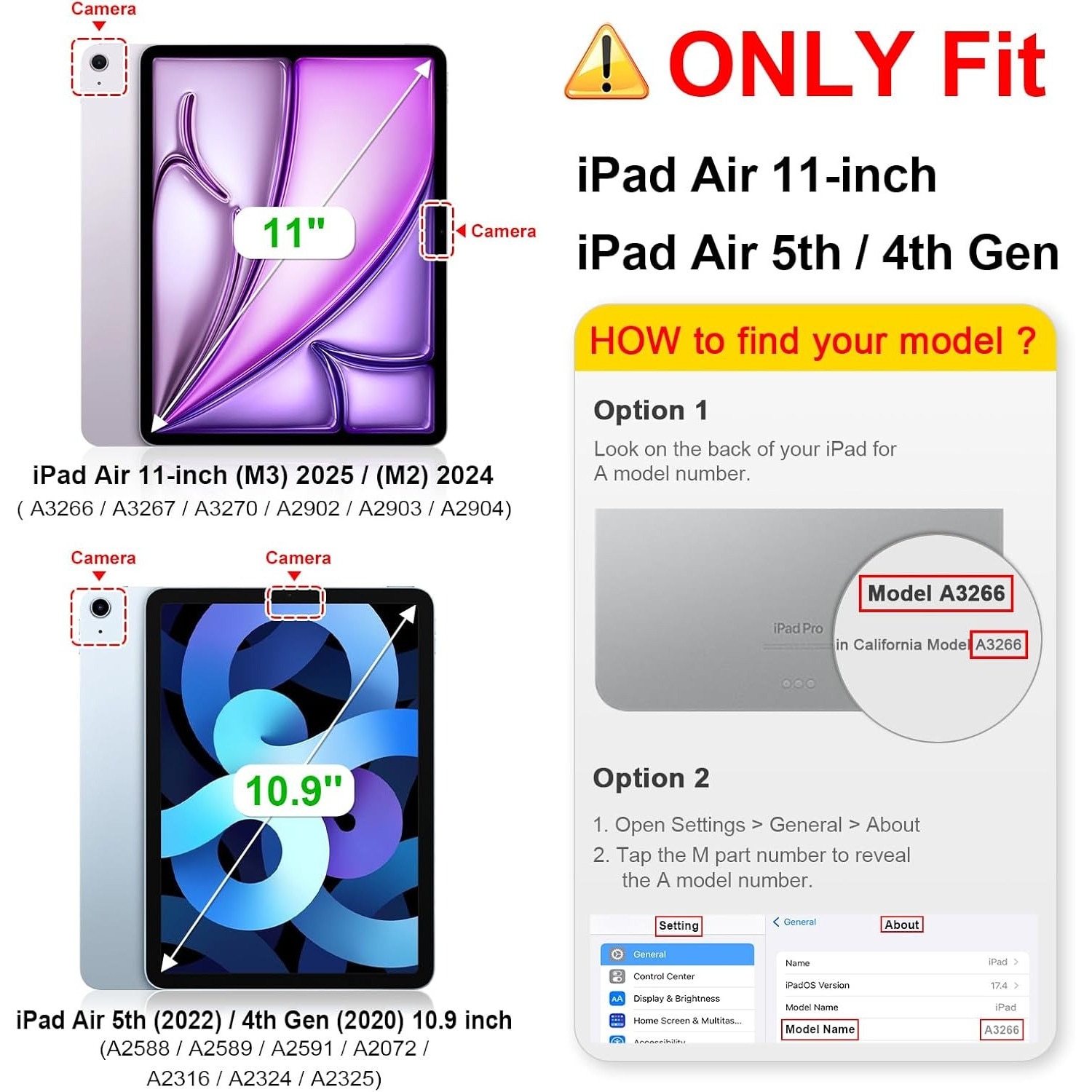 Husa pentru Apple iPad Air 11" 2024 / 2025 M2, M3, iPad Air 5/4, 10.9" 2022/2020, Roz