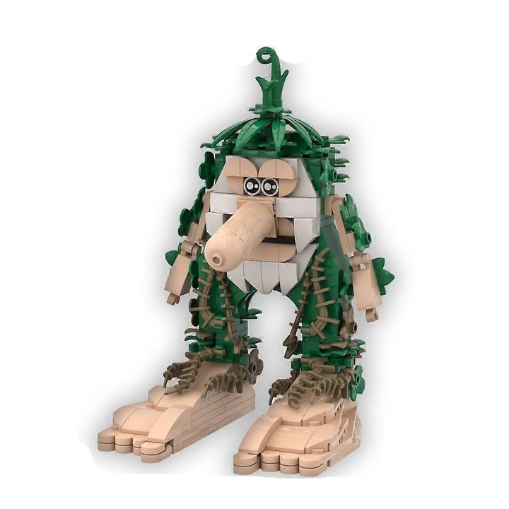 Figurina din blocuri de constructie, ABS, multicolor