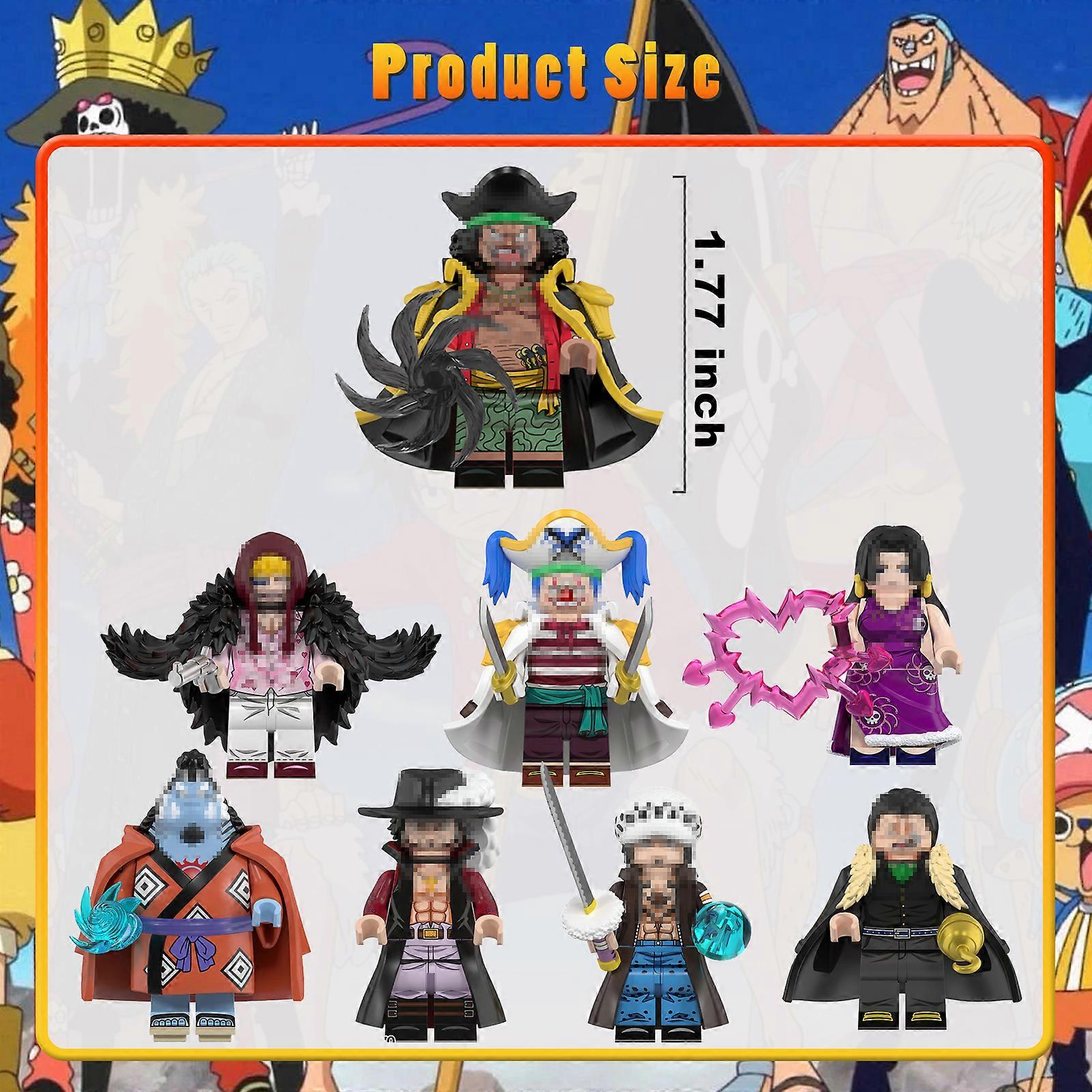 Set 8 Figurine Anime One Piece, Plastic - eMAG.ro