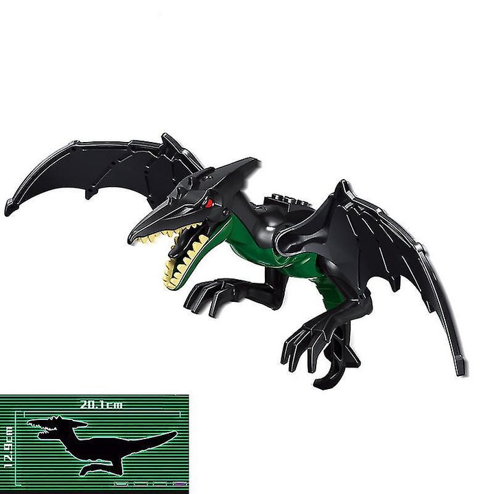 Set de constructie dinozauri, Pterozaur, pentru copii, multicolor, 3+ ani