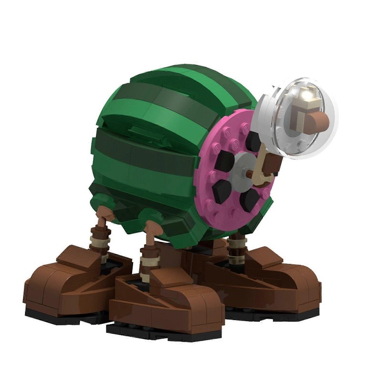 Set figurine blocuri de constructie Italian Brainrot, 26 piese, multicolor, din plastic ABS