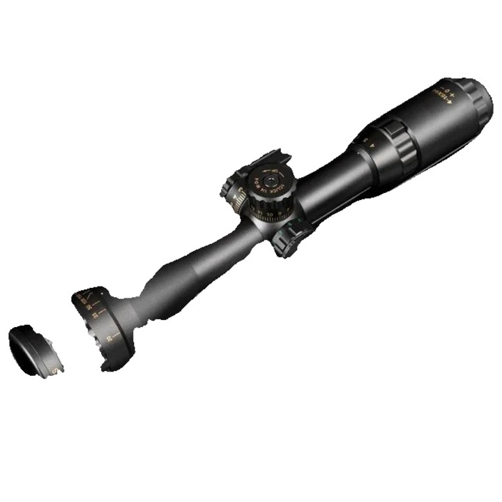 Оптика, 4-16x, осветена, водоустойчива и незамъгляваща се, 11MM, 340x44mm