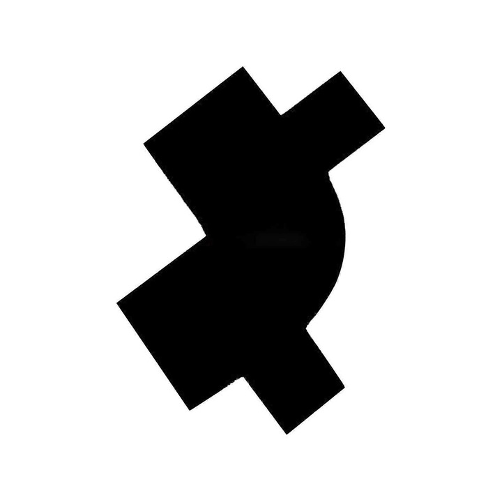 Card de stilizare pentru par si barba, 17.1x11.7cm, negru