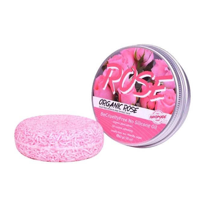 Шампоан сапун Роза 60 г, хидратиращ, за всички типове коса