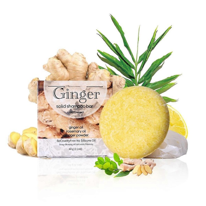 Sampon solid, anti-cadere par, organic, pentru scalp uscat, 100g