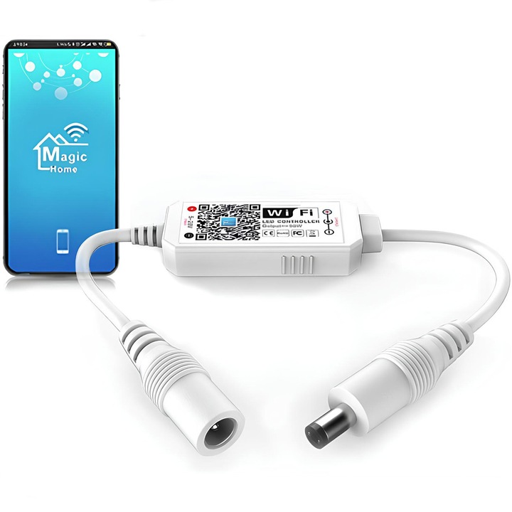 Mini Controller LEDIGANT® LED Monocolor cu Wi-Fi