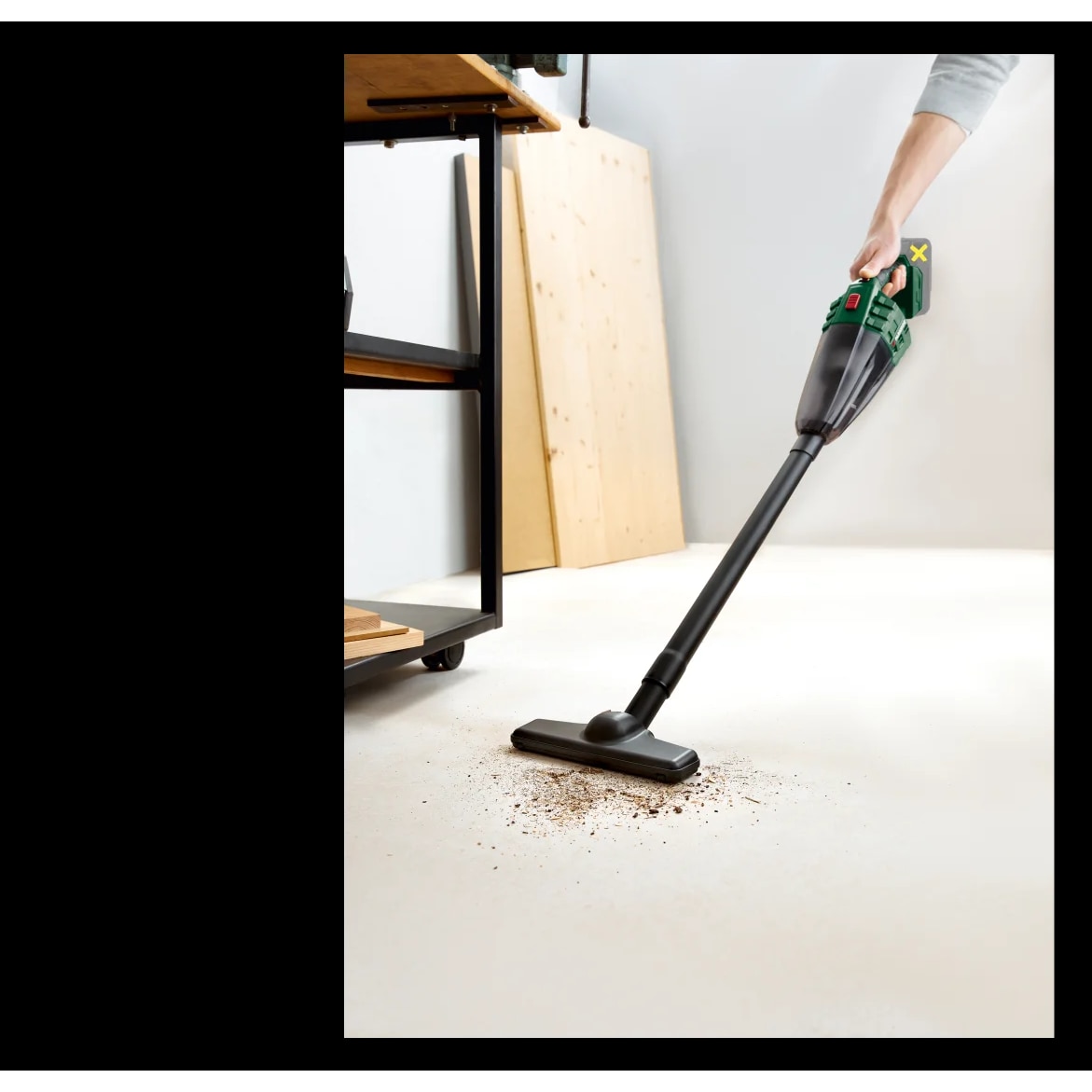 Aspirator de mână fără fir PARKSIDE PHSSA 20-Li D2, 20V, Aspirație 5.5kPa, Rezervor 650ml, fără baterie și încărcător