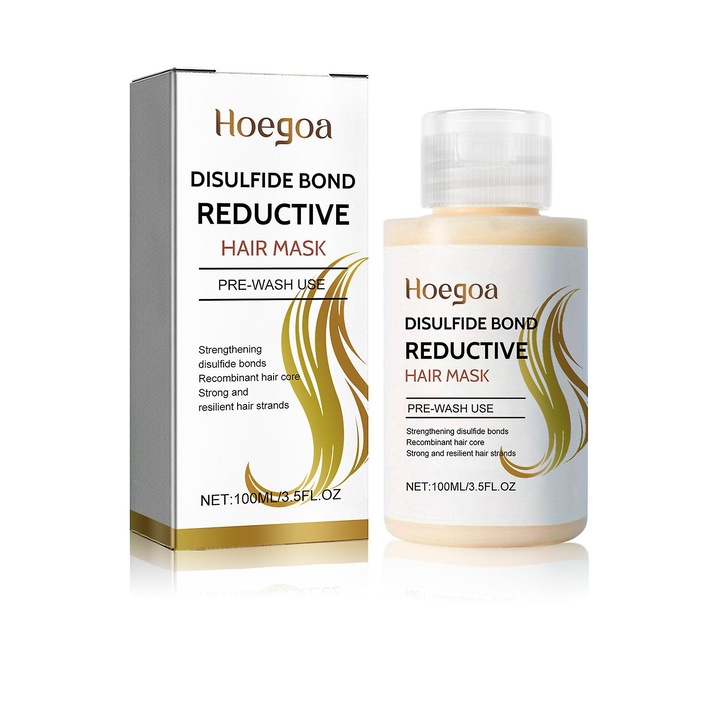 Sampon de par pentru cresterea parului, Hoegoa, formula naturala, cu biotina si rozmarin, 300ml
