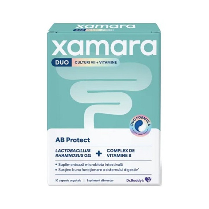 Supliment alimentar Xamara Duo AB Protect, 10 capsule, Dr. Reddys