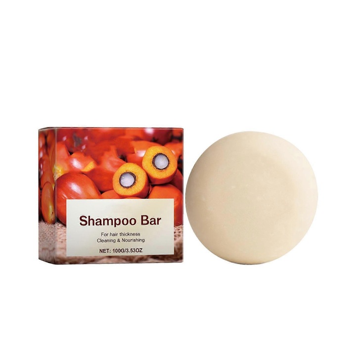 Sampon solid cu lamaie, 100g, curata scalpul, ingrijire delicata