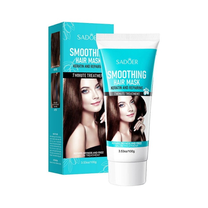 Masca de par cu keratina, 100g, ingrijire si netezire, sadoer