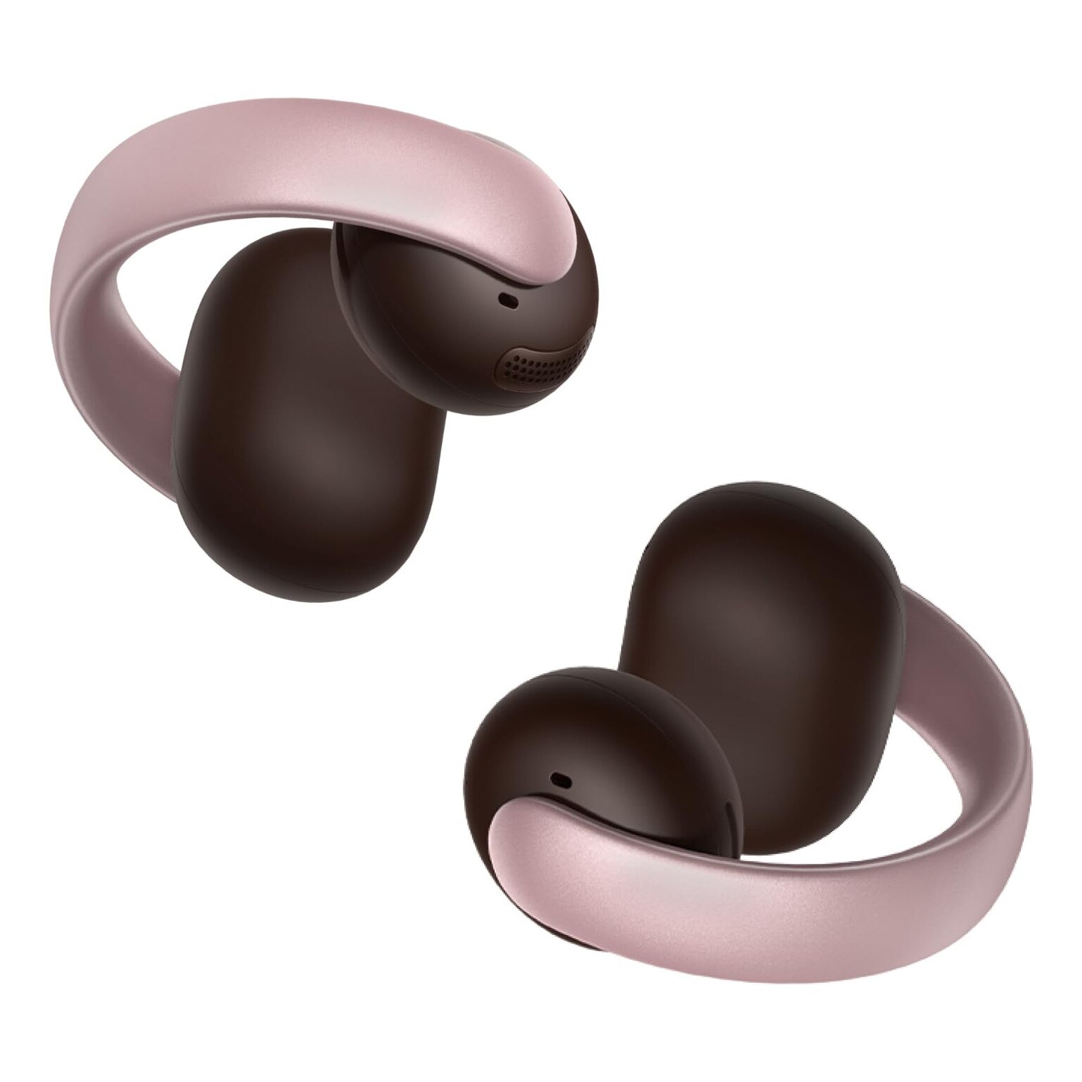 Casti wireless Soundcore Aeroclip, deschise, roz - eMAG.ro