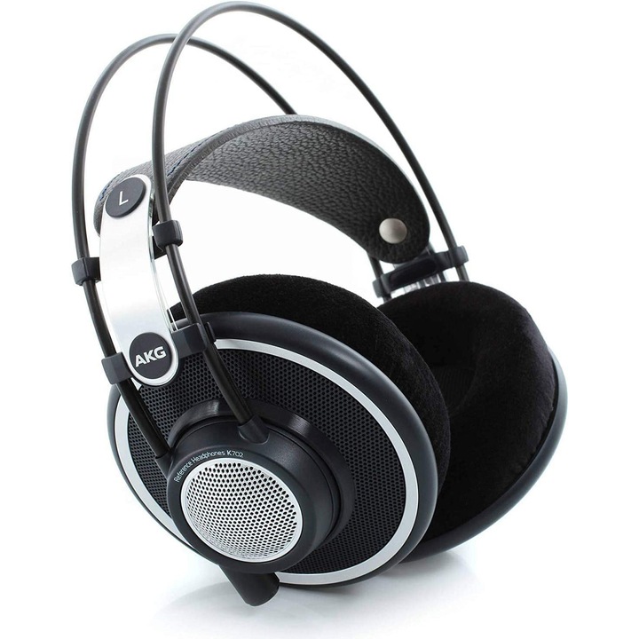 Casti AKG K702 Studio Referință, fără Bluetooth, deschise, negre