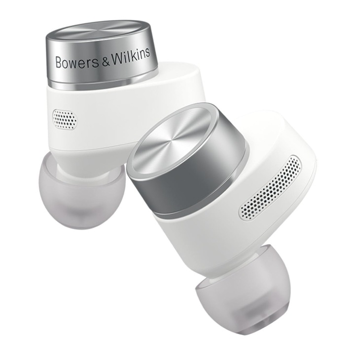 Bowers & Wilkins Pi7 S2 vezeték nélküli fülhallgató, zajszűrés, Bluetooth, vászonfehér