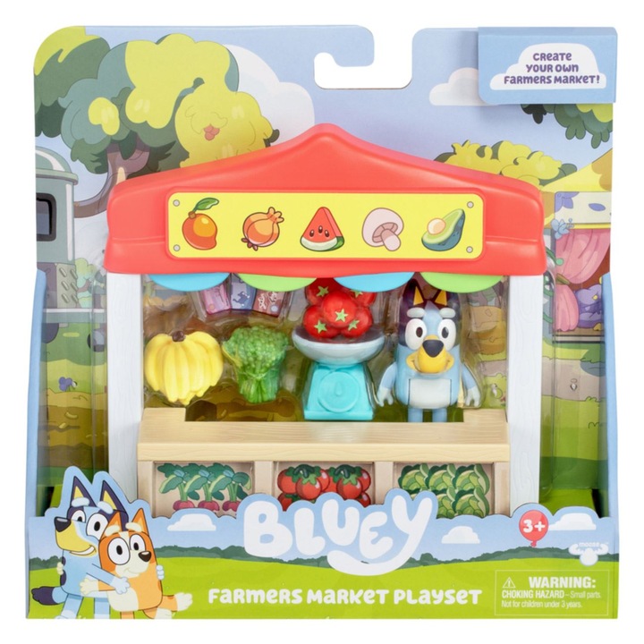 Bluey Mini Farm játékszett - Precious Games
