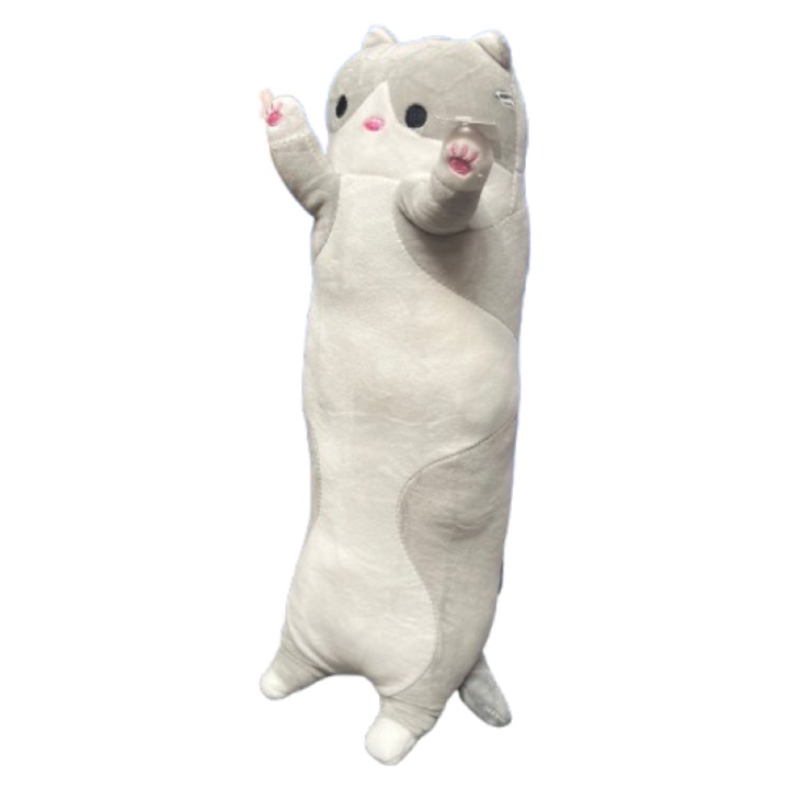 Jucarie de plus, tip perna 36x27 cm, gri