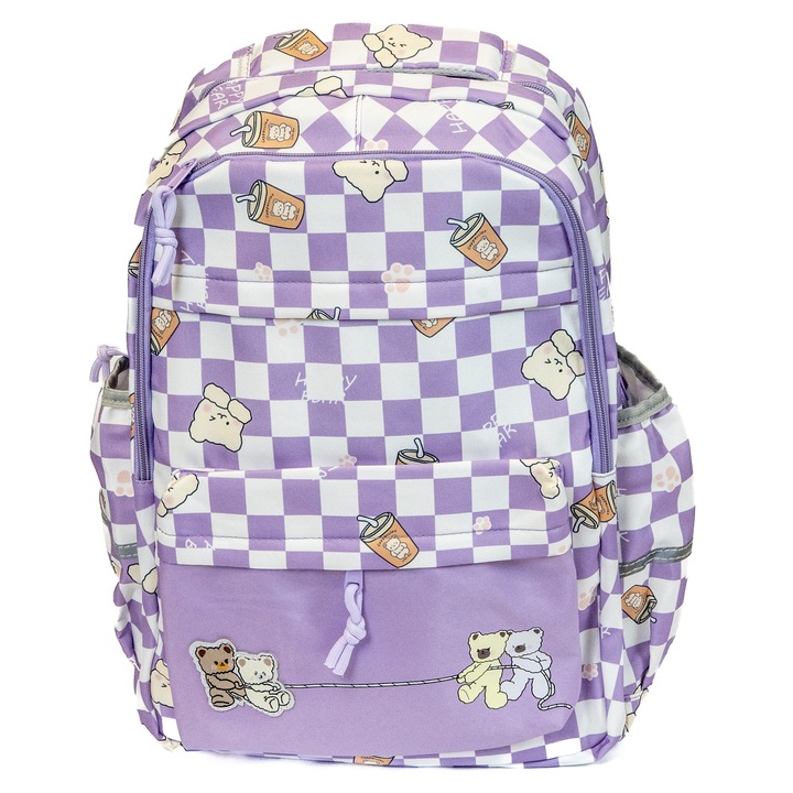 Раница Strigo лилава 46x32x24 см