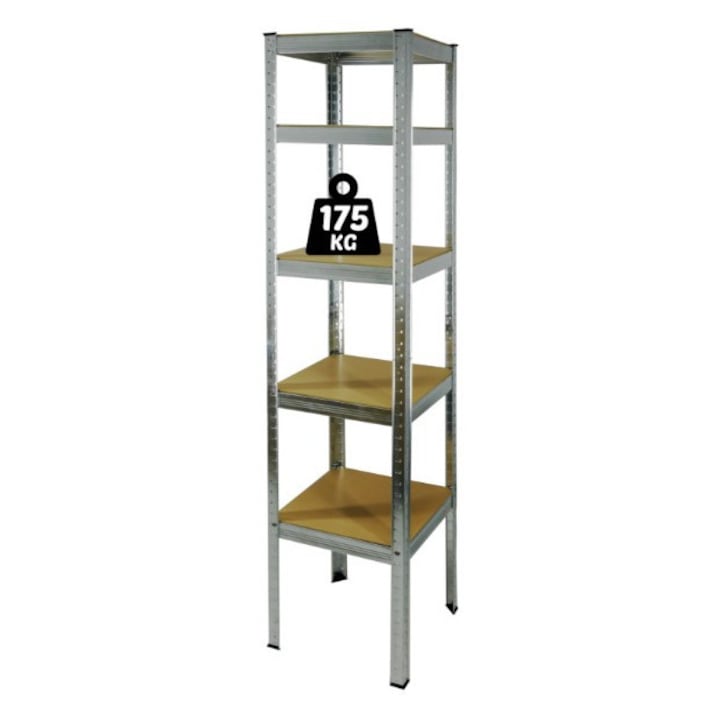 Raft rezistent cu 5 niveluri Ramiz 180 x 40 x 40 cm